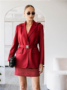 Blazer Alfaiataria Com Detalhe Capuz