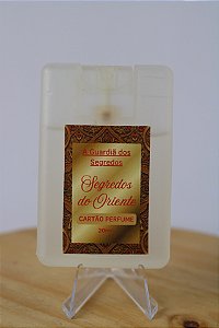Cartão Perfume Segredos do Oriente - 20ml