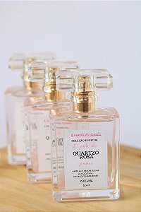 Perfume Quartzo Rosa no Vidro 50 ml