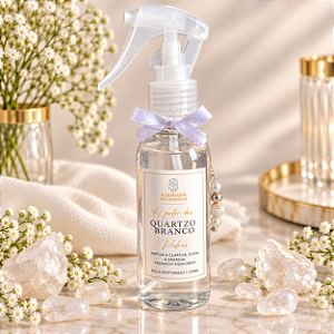 Água Perfumada Quartzo Branco 120ml