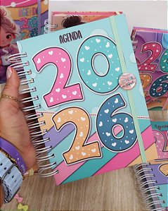 Agenda Datada Colors 2026 Azul