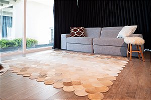 Tapete Costurado Escama