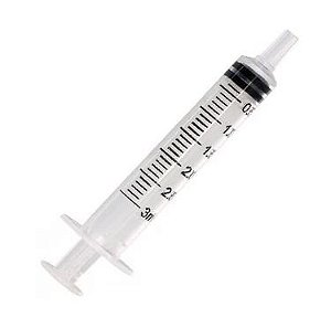Seringa 03ml s/ag B.Liso luer slip und - Medix