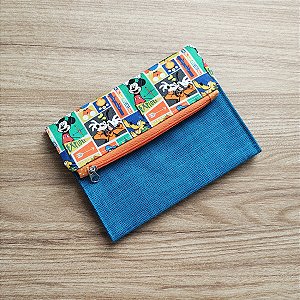 Porta passaporte Mickey