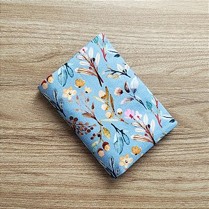 Carteira minimalista flora