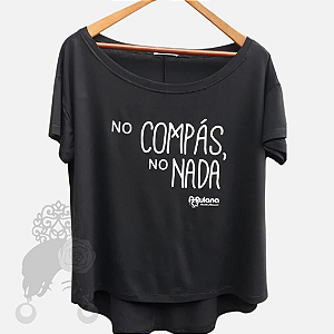 CAMISETA NO COMPAS FEMININO