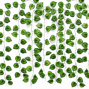 12 Metros Trepadeira Jibóia Melancia Silicone Artificial