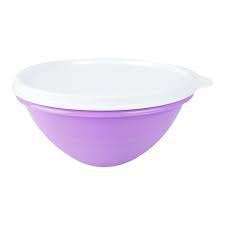 Tigela Maravilhosa 1,8 Litros - Lilás tampa Branca