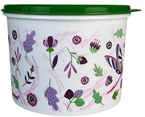 Tupperware Tupper Caixa 1,7L - Libélulas / Tampa Verde