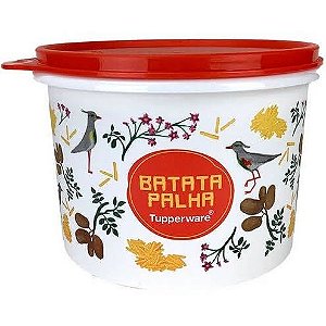 Tupperware Tupper Caixa 1,1L - Batata Palha Floral