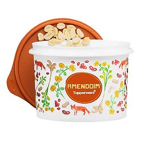 Tupperware Tupper Caixa 1,1L - Amendoim Floral