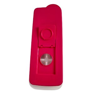 Forma Tupperware De Gelo Com Tampa Pink