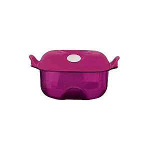 Cristal Pop Quadrada 1,2L - Pink