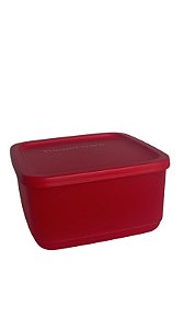 Refri Line Quadrado 650ml - Vermelho
