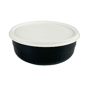 Tigela Premier 500ml - Preto Tampa Branca
