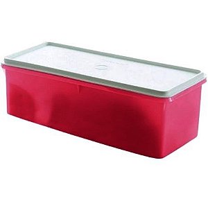 Tupperware Mega Caixa 6 Litros - Pink Tampa Branca