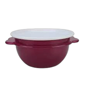 Tupperware Super Mini Instantanea 400ml -Beterraba Com a Tampa Branca