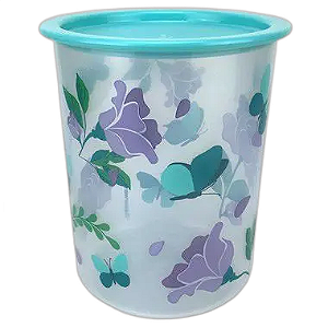 Tupperware Instantanea 1,3 Litros - Borboletas Tampa Mint