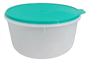 Tupperware Porta Tudo 10 Litros - Transparente Tampa Verde