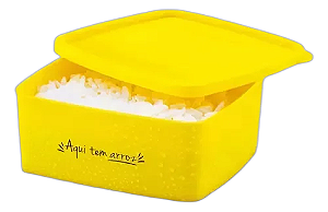 Tupperware Jeitosinho 400 ml - Amarelo "Arroz"