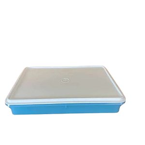 Tupperware Refri Box Plus 3 Litros - Azul Tampa Creme