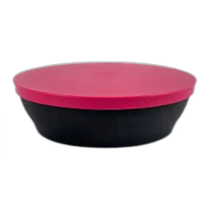 Tupperware Travessa Zenline Redonda 520 ml - Preta Tampa Pink