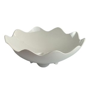Fruteira Tupperware Floresta Grande Policarbonato Branco