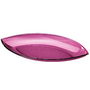 Tupperware Travessa Lótus Policarbonato Grande Rosa
