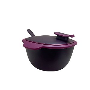 Tupperware Travessa Thermo Tup Com Colher 3,4 Litros - Bordo/Uva