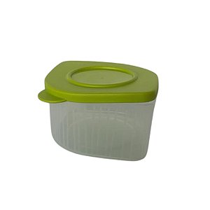 Tupperware Fresh Box Quadrada 470 ml - Translucida Tampa Salsa