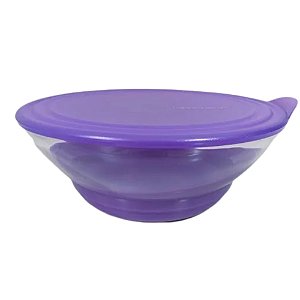 Tupperware Tigela Elegância Policarbonato 3,2 Litros - Translúcido Roxo