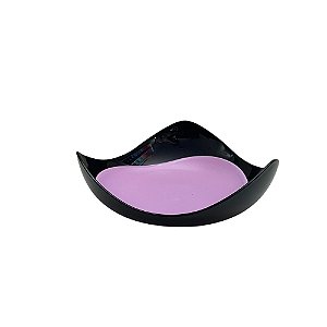 Fruteira Tupperware Elegância Policarbonato Rosa/Preto