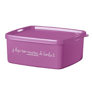 Tupperware Jeitosinho 400ml - Violeta / Aqui tem receita de família