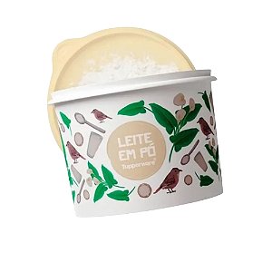 Tupperware Tupper Caixa2,4 Litros Floral - Leite Em Pó