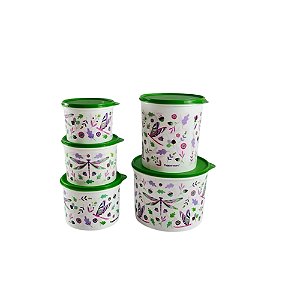 Tupperware Kit Libélulas - Tupper Caixa