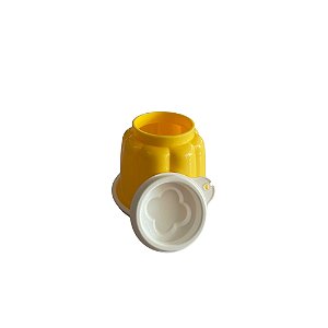 Tupperware Mini Mágica - Amarela Branco