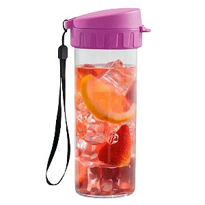 Tupperware Tupper Drink 380 ml - Transparente Tampa Amora