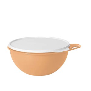 Tupperware Tigela Criativa 3 Litros - Creme Papaya Tampa Branca