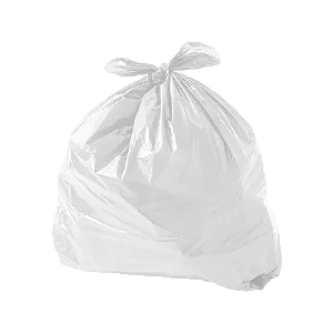 SACO PARA LIXO BRANCO 20L C/ 100