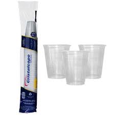 COPO 180ML BRANCO COM 100 UNIDADES - CRISTALCOPO