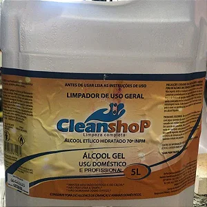 ALCOOL GEL 70 5L - CLEANSHOP