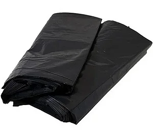 SACO PARA LIXO PRETO 20 litros com 100 unidades 40X50X0,008