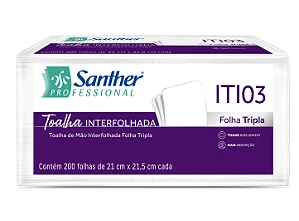 PAPEL TOALHA INOVATTA FOLHA TRIPLA INTERFOLHA 12x200fl - ITI03