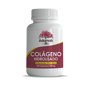 Colágeno Hidrolisado 120 Cápsulas Verdadeiro Renovador 500mg