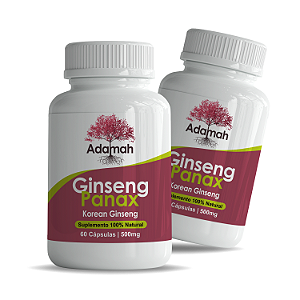 Kit 2x Ginseng Panax Coreano 120 Caps