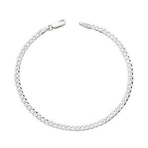 Pulseira Masculina Grumet 4mm Prata 925 Legítima