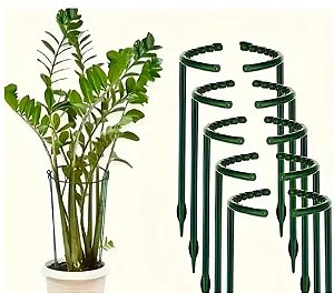 Anéis Flexíveis de Suporte para Plantas