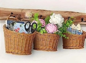 Cesto de Armazenamento - Pendurar parede