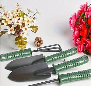 Conjunto Ferramentas de Jardim - Kit 4 pçs