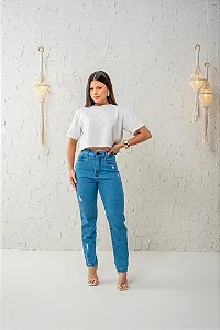 Calça Jeans Mom Lorena